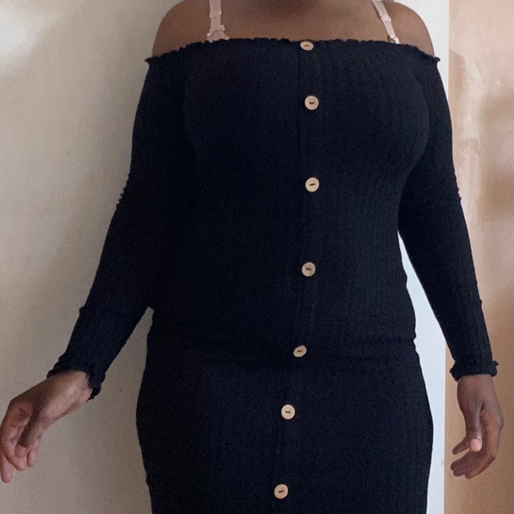 Jacklyn Off Shoulder Mini Dress